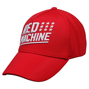 Бейсболка красная "Red Machine"