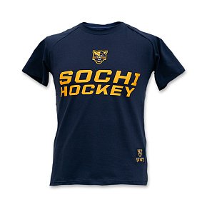 Футболка SOCHI HOCKEY темно-синяя