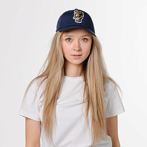 Бейсболка ХК «Сочи», синяя с перфорацией (подростковая)