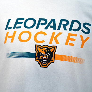 Футболка LEOPARDS HOCKEY белая