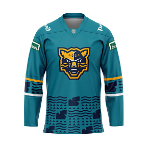 Реплика с новым лого домашнего хоккейного свитера ХК Сочи взрослый (без фамилии)