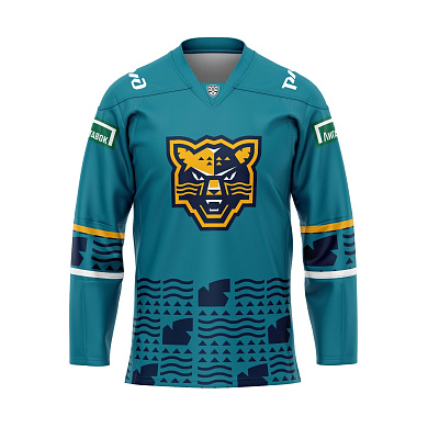 Реплика с новым лого домашнего хоккейного свитера ХК Сочи детская (без фамилии)