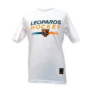 Футболка LEOPARDS HOCKEY белая
