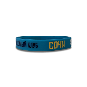 Силиконовые браслеты с логотипом ХК «Сочи»