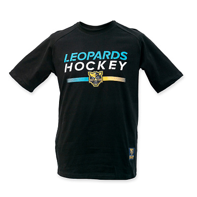 Футболка LEOPARDS HOCKEY черная