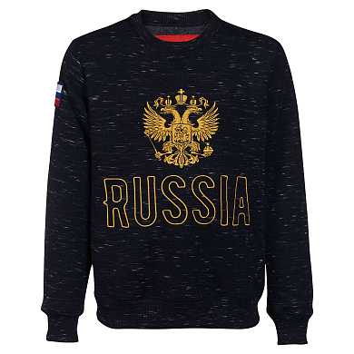 Свитшот детский темно-синий "Russia"