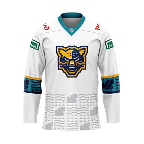 Реплика гостевого хоккейного свитера ХК Сочи сезон 2023-2024 (без фамилии)