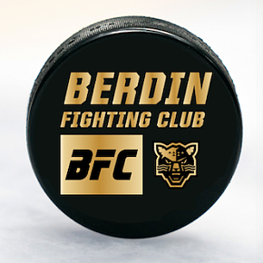 Шайба BERDIN FIGHTING CLUB, gold