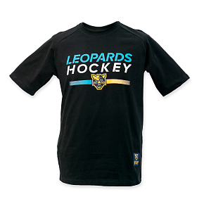 Футболка LEOPARDS HOCKEY черная