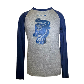 Лонгслив Licensed Apparel SOCHI Navy/Grey